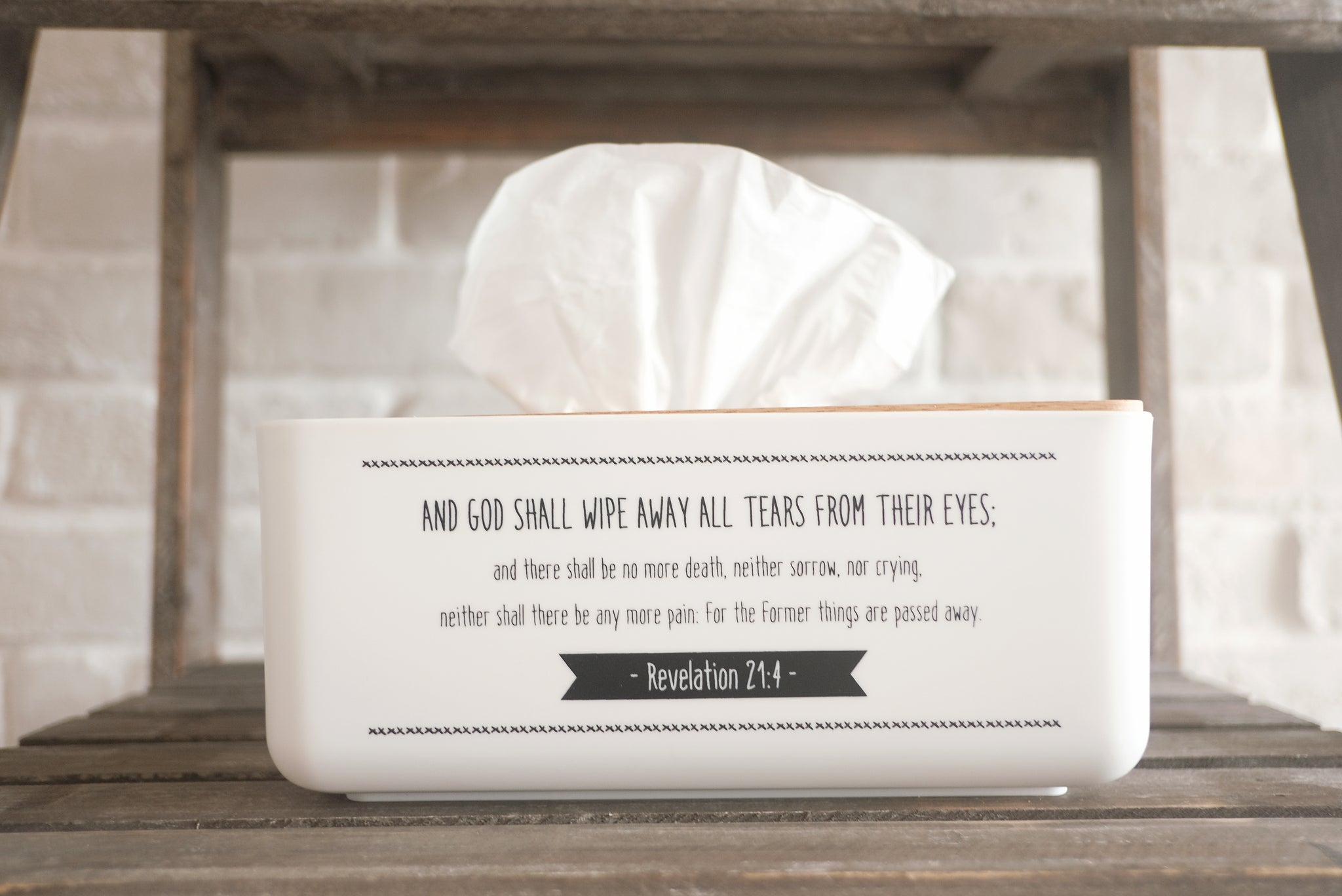 Wipe Your Tears With Tissue Box Project En Courage