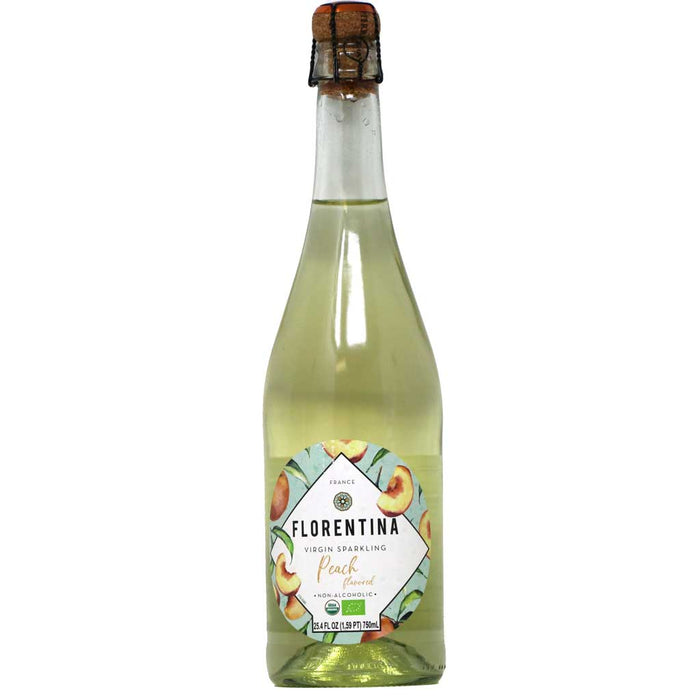 Florentina Virgin Sparkling Peach 750ml 25 3 Fl Oz Mypanier