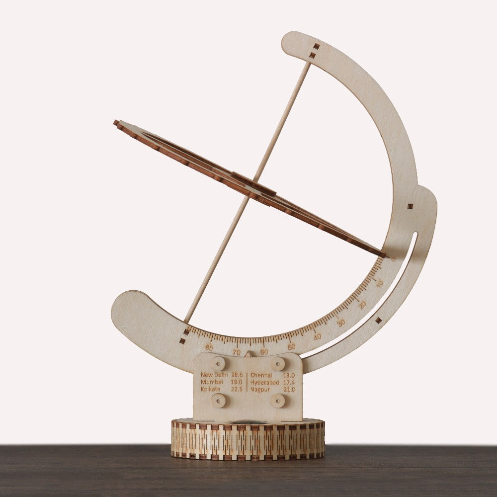 Buy Sundial Stem Educational Diy Wooden Puzzle Online In India Snooplay