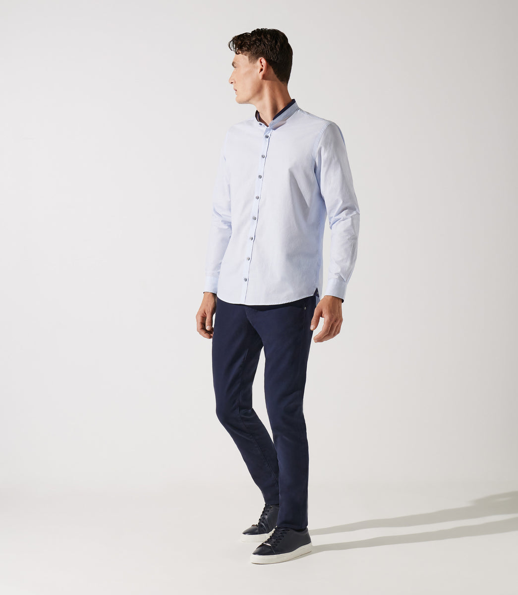 Chemise Col Mao Homme Chemises Col Mao Izac