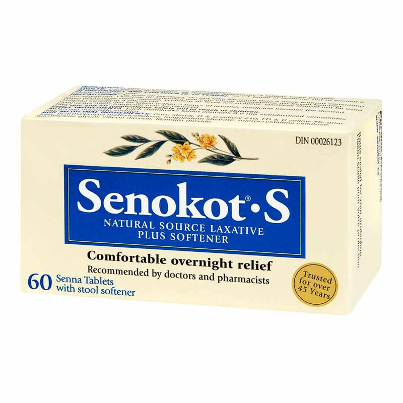 Senokot S Natural Senna Laxative Pharmacy For Life