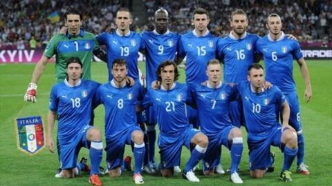 تشكيلة ايطاليا 2012