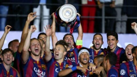 كم لقب لبرشلونة في دوري أبطال اوروبا