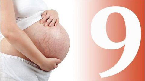 مراحل نمو الجنين في الشهر التاسع