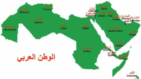 كم دولة في الوطن العربي