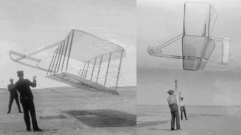 أول من صنع طائرة شراعية
