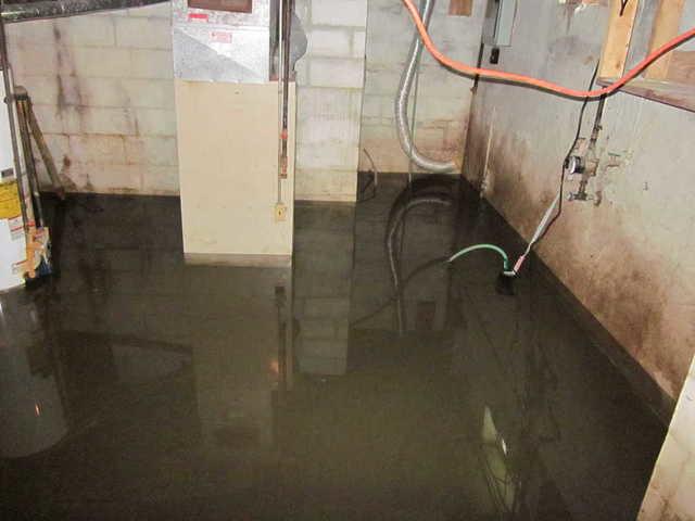 Woods Basement Systems Inc Basement Waterproofing Photo Album Fenton Mo Flooded Basement