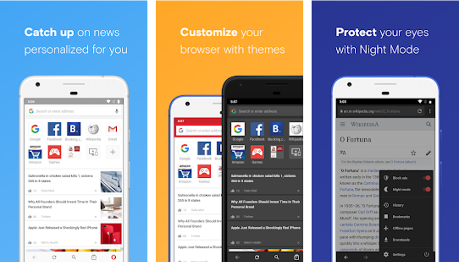 opera browser for android