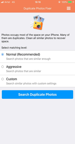 delete duplicates from iphone