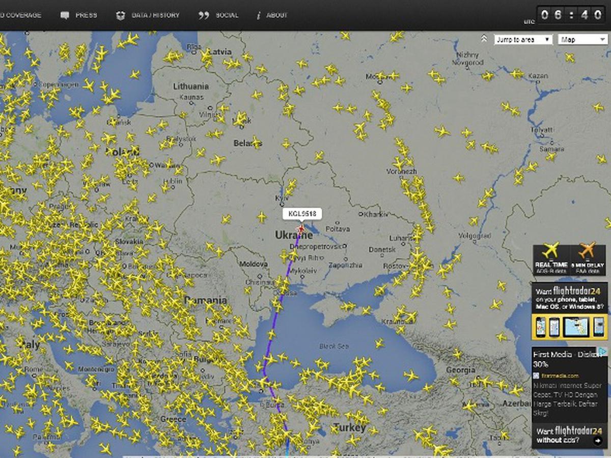 Pantau Lalu Lintas Pesawat Di Langit Dengan Flightradar24 Tekno Liputan6 Com