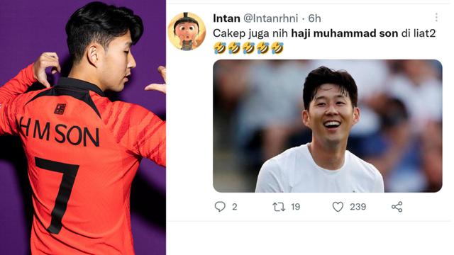 Kocaknya Warganet Bikin Pelesetan Nama Son Heung Min Jadi Haji Muhammad Son Citizen6 Liputan6 Com
