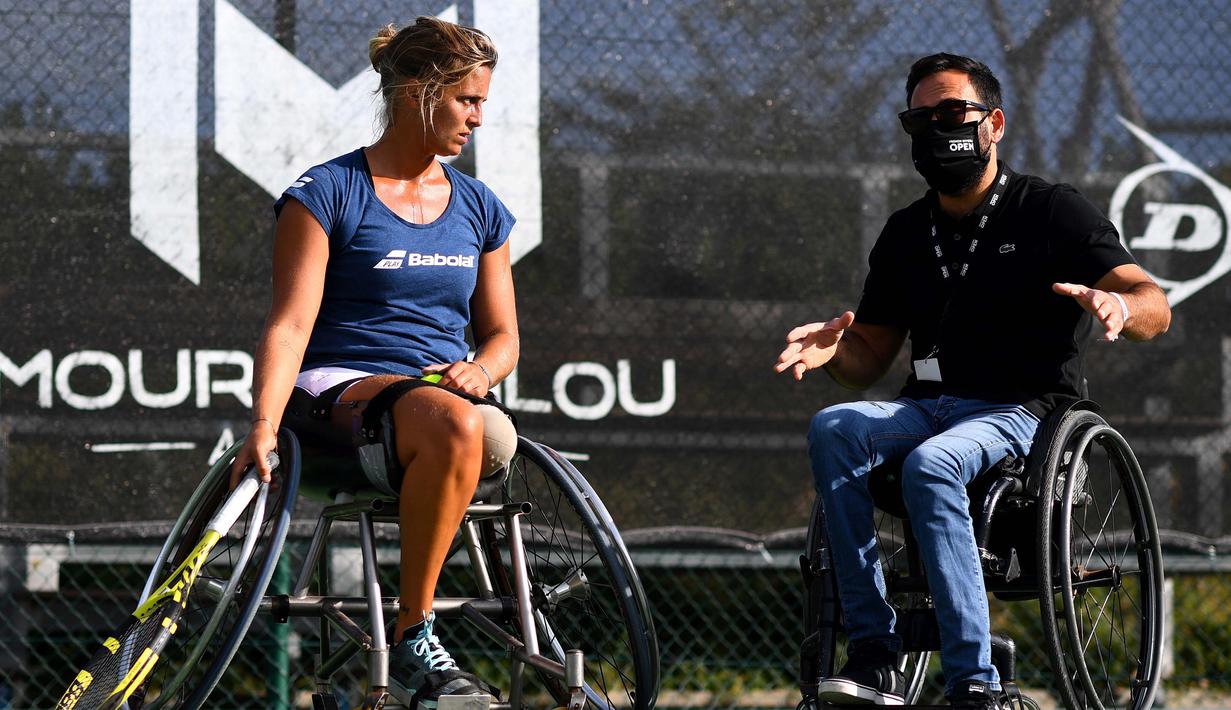 Foto Features Perjuangan Pauline Deroulede Di French Riviera Open Foto Liputan6 Com