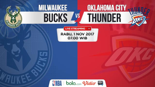 Bucks Vs Thunder Misi Hentikan Giannis Antetokounmpo Nba Bola Com
