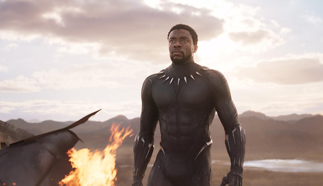 Aksi Chadwick Boseman Perankan Black Panther Semasa Hidup Foto Liputan6 Com
