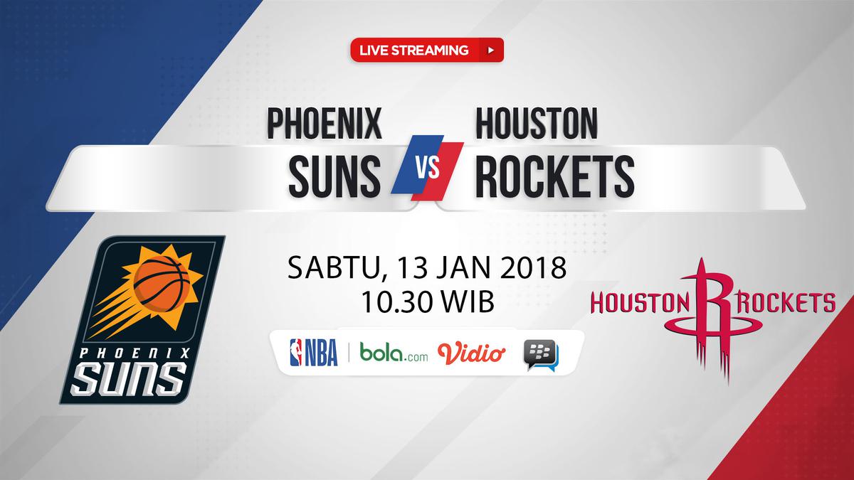 Saksikan Live Streaming Suns Vs Rockets Di Bola Com Nba Bola Com