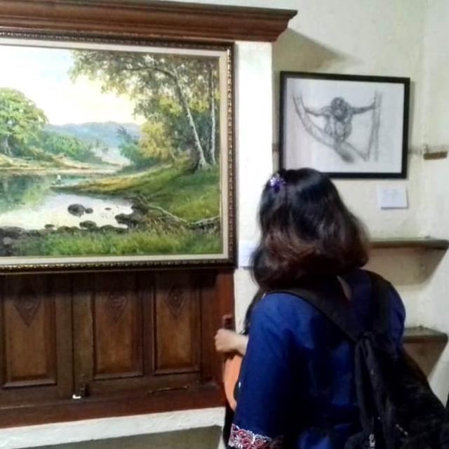 Mengembalikan Kejayaan Banyumas Sebagai Galeri Lukis Terpanjang Di, Lukisan aliran naturalisme beserta keterangannya