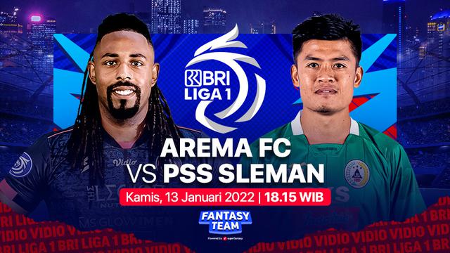 Link Live Streaming Bri Liga 1 Kamis 13 Januari Arema Fc Vs Pss Sleman Di Vidio Bola Liputan6 Com