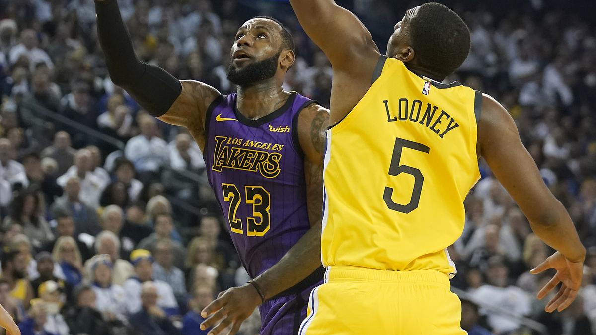 Live Streaming Nba Warriors Vs Lakers Di Vidio Com Bola Liputan6 Com