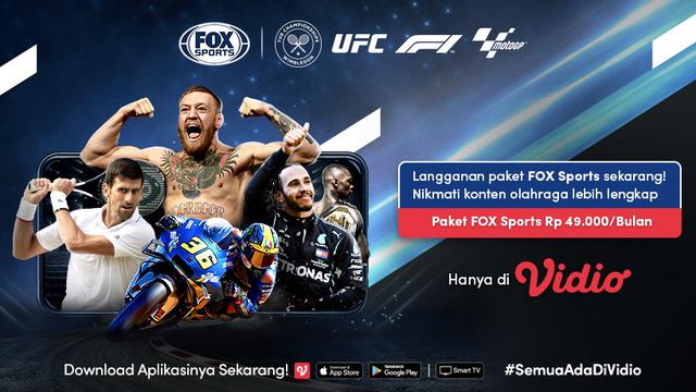Channel Fox Sports Kini Hadir Di Platform Vidio Bisa Live Streaming Motogp Sampai Formula 1 Ragam Bola Com