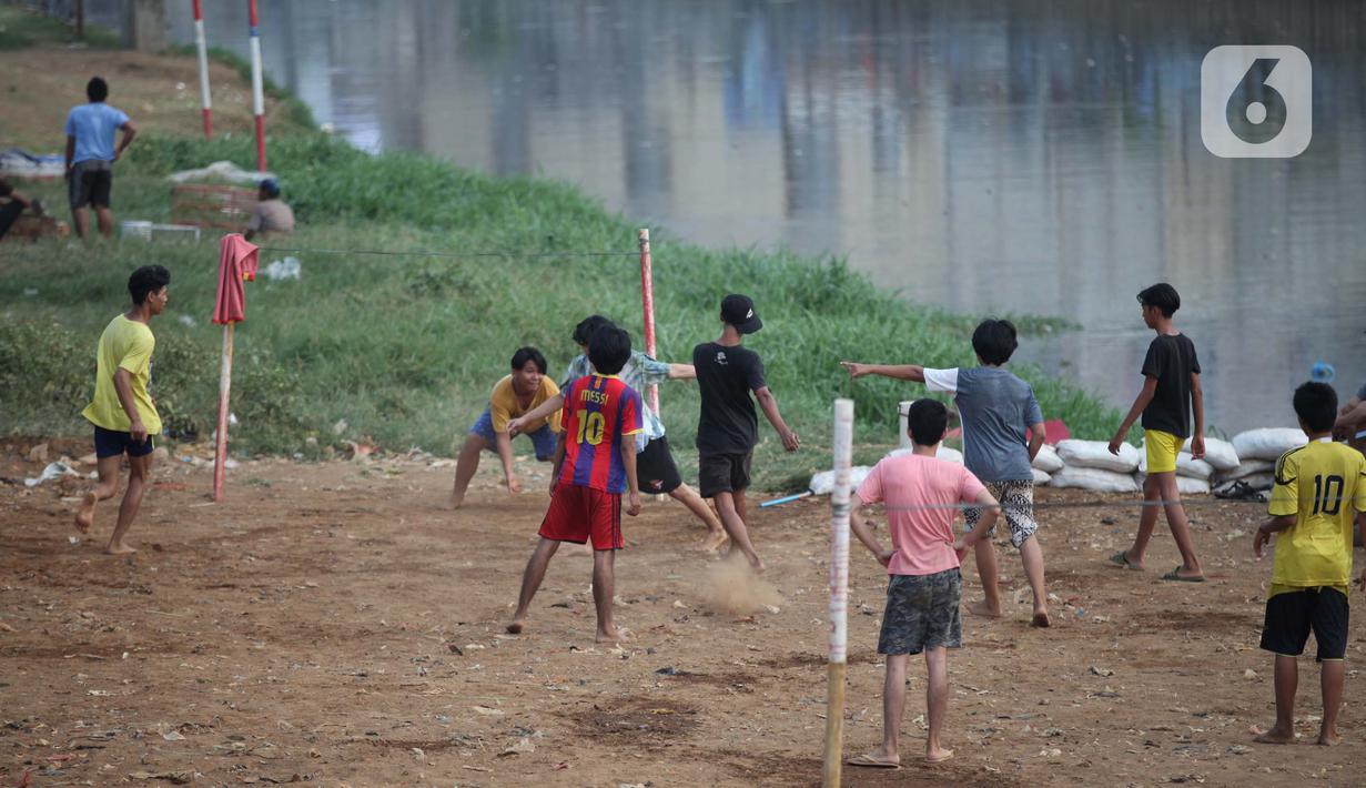 Foto Minimnya Lahan Bermain Bola Bagi Anak Di Ibu Kota Foto Liputan6 Com