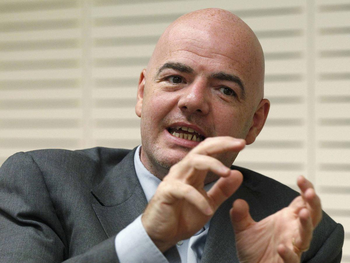 Gianni Infantino Presiden Baru Fifa Bola Liputan6 Com