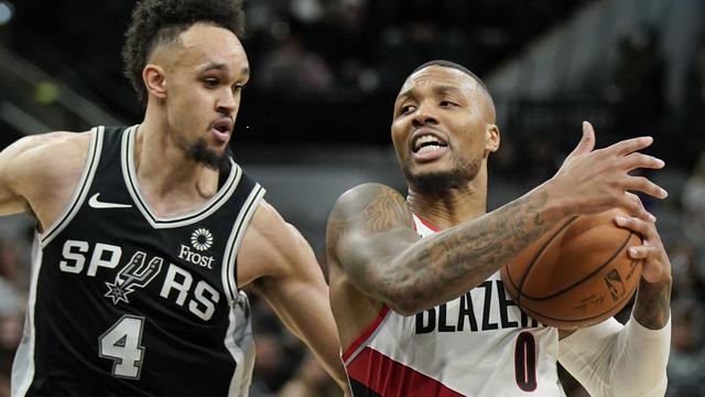 Nba Lillard Cetak Double Double Blazers Tetap Kalah Dari Spurs Bola Liputan6 Com