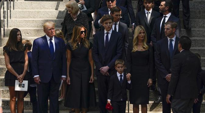 Pemakaman Ivana Trump Siapa Saja Anak Cucu Donald Trump Yang Hadir Lifestyle Liputan6 Com
