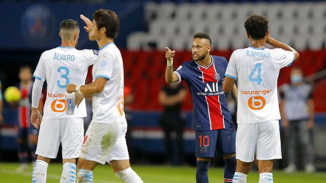 Hasil Ligue 1 Psg Vs Marseille Neymar Tampar Lawan 5 Pemain Diusir Wasit Bola Liputan6 Com