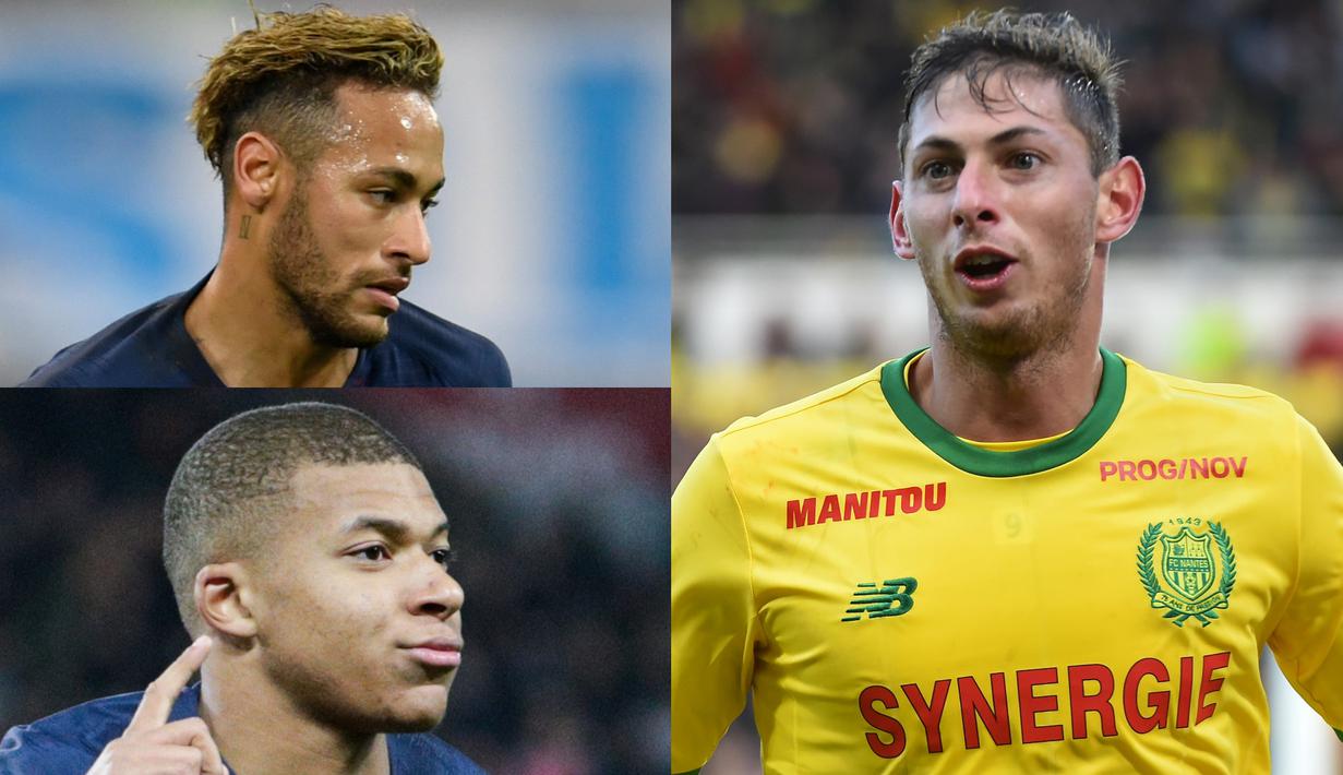 Foto Top Scorer Ligue 1 Kylian Mbappe Dan Emiliano Sala Berbagi Posisi Puncak Dunia Bola Com