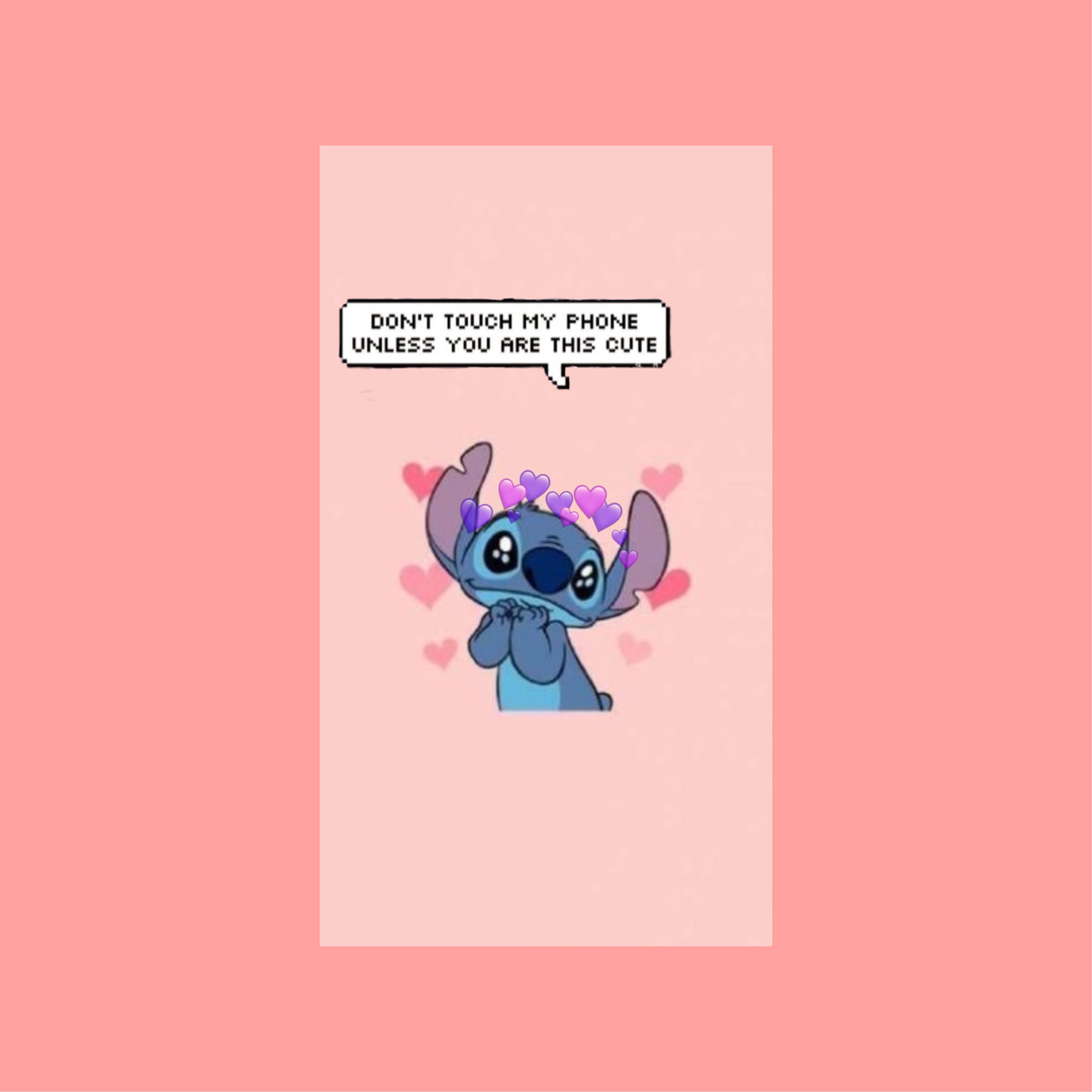 Featured image of post Stitch Disney Cute Dont Touch My Phone