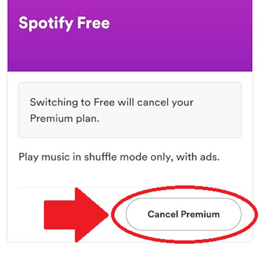 cancel spotify mobile 3