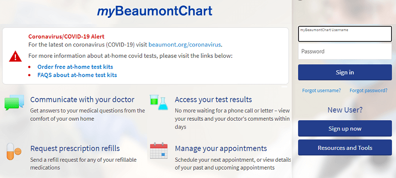 Beaumont My Chart