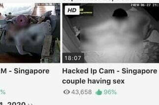 Home Cams Hacked and stolen footage sold on Pornographic sites 黑客入侵住家网路摄像机 盗取画面上载至色情网站