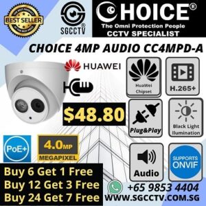IP POE Camera CC4MPD-A 4MP Audio Camera Power Over Ethernet POE Extender Reset Password Factory Default Cheap Price List Xmeye app configuration
