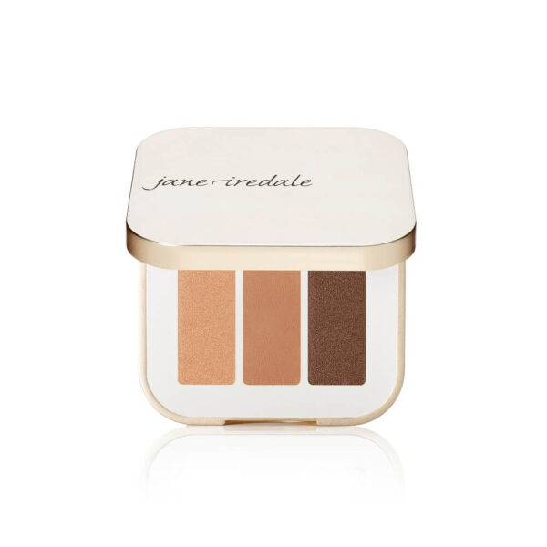 A soldier image of the Jane Iredale Purepressed Eye Shadow Triple well in shade Honeysuckle