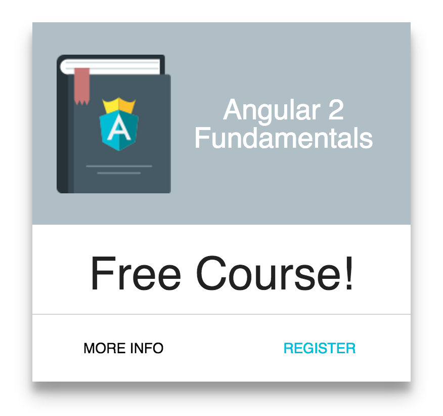 Angular 2 Fundamentals