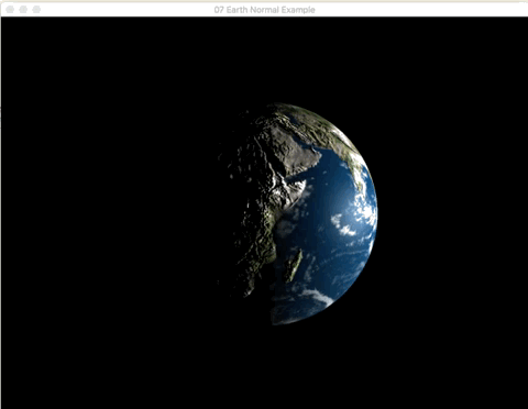 Normal-mapped Earth