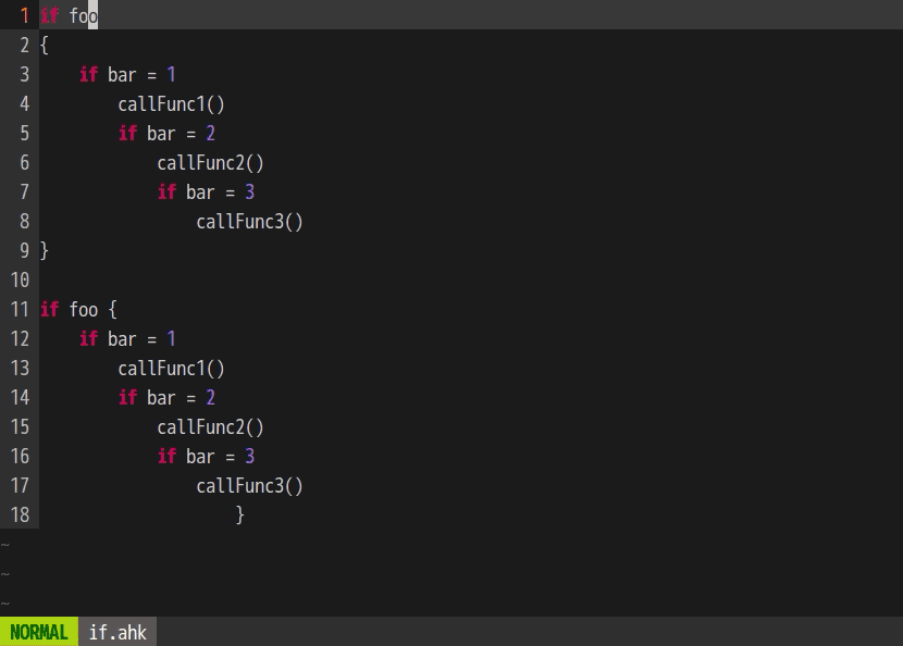 Animated demonstration