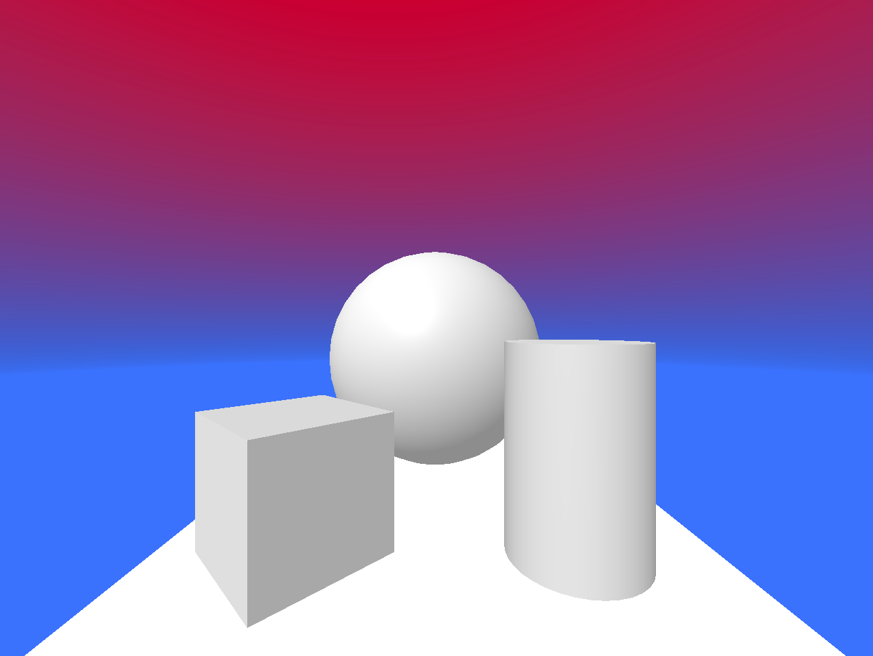 A-Frame Gradient Sky