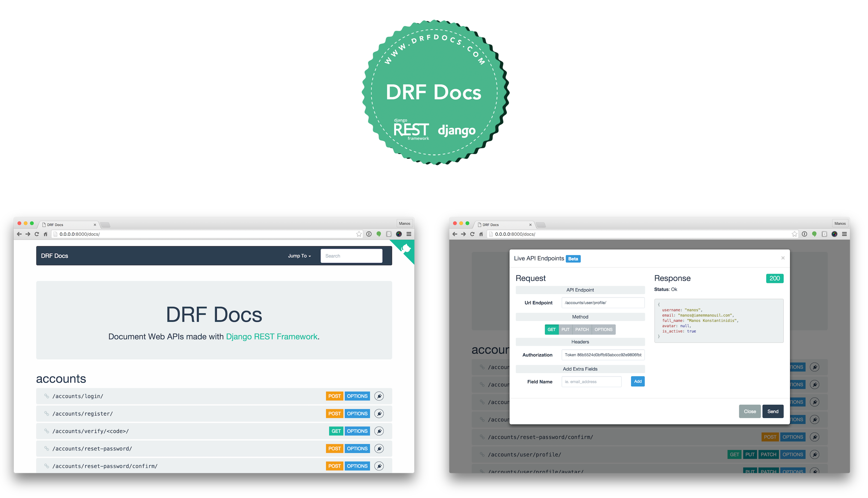 DRFdocs