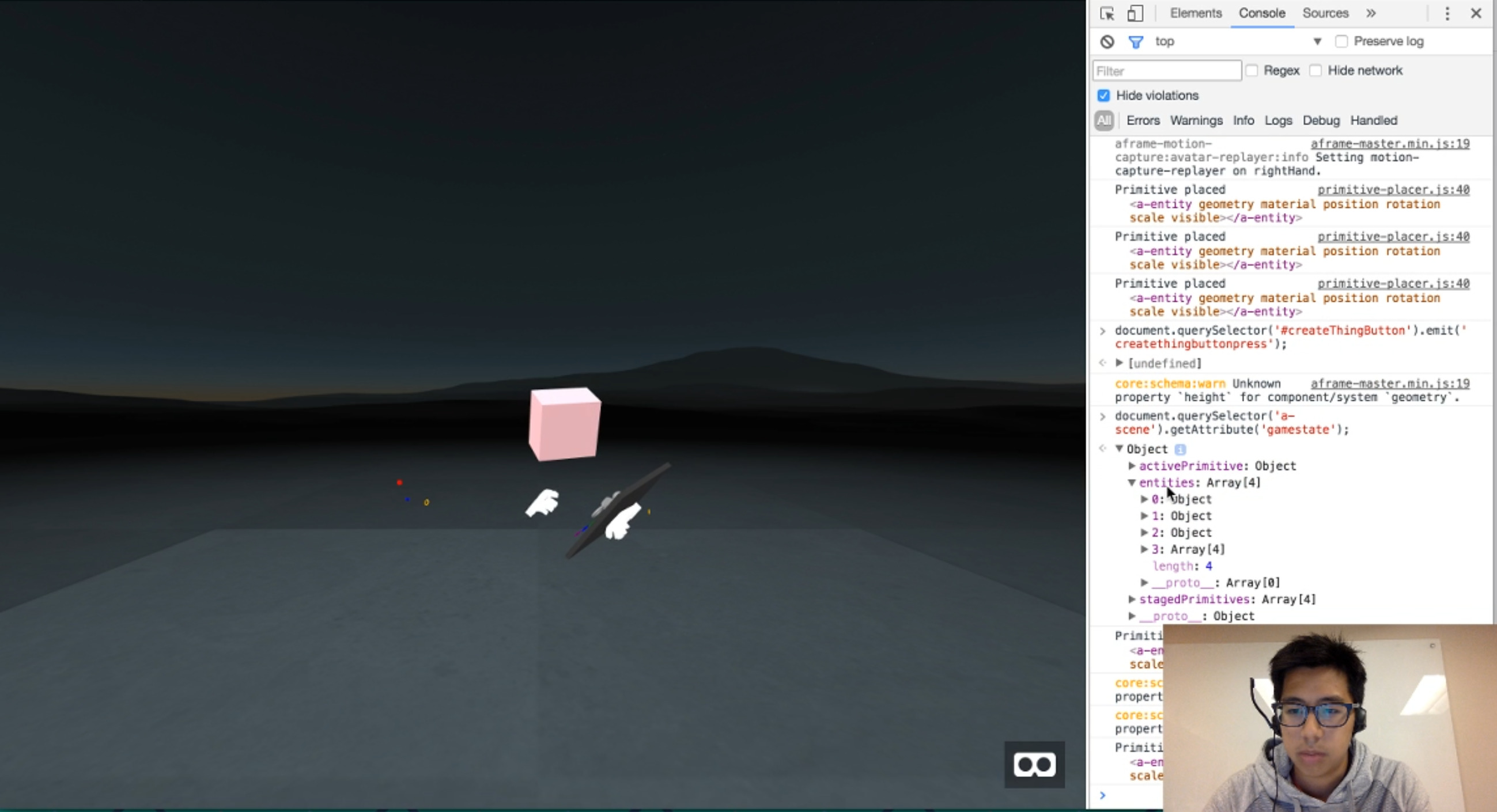 Rapid Motion-Capture-Powered VR Development