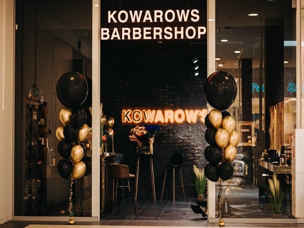 "Kowarow's Barbershop" men's salon is starting work in shopping center "Spice"