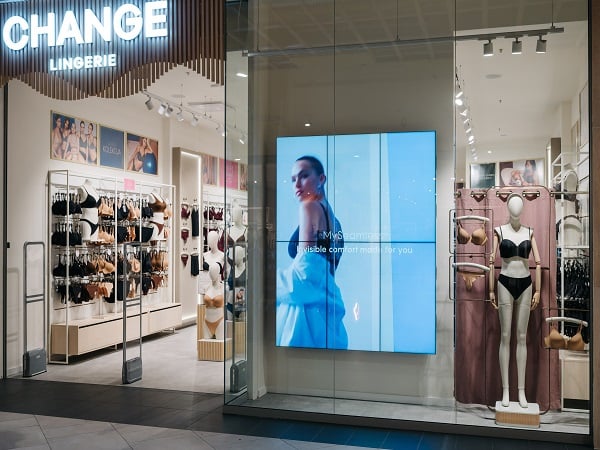  В торговом центре “Spice” открылся первый в странах Балтии магазин нижнего белья “CHANGE Lingerie” новейшей концепции