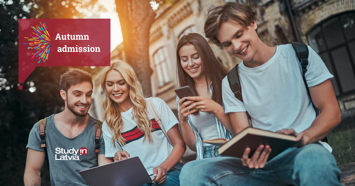 Autumn admission 2021 at Latvian higher education institutions is open