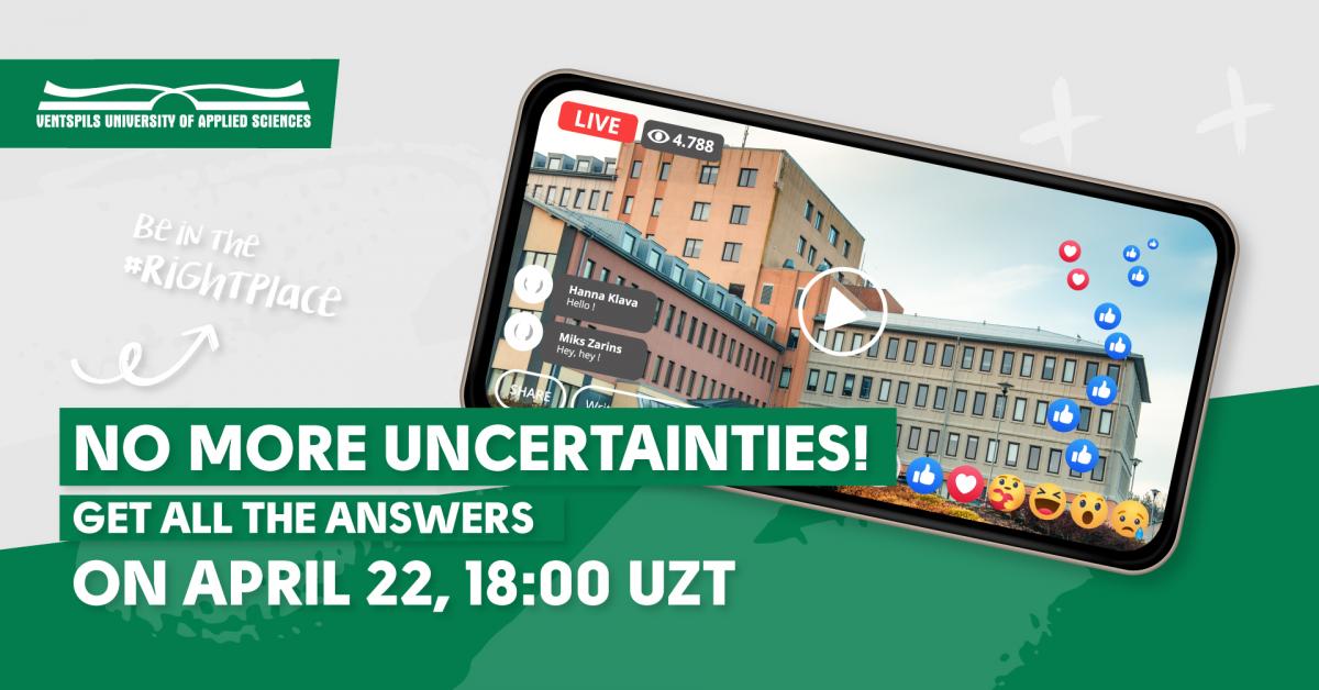 Live Q&A with Ventspils University of Applied Sciences