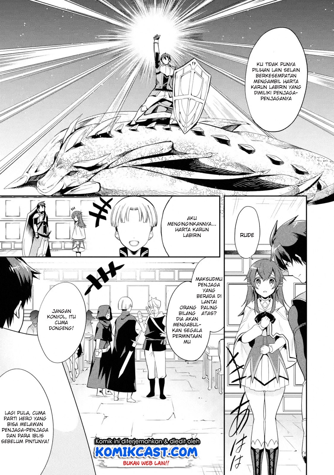Spoiler Manga The Labyrinth Raids of the Ultimate Tank ~The Tank Possessing a Rare 9,999 Endurance Skill was Expelled from the Hero Party~ 1