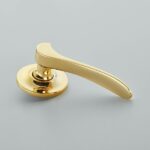 Colquhoun's Polished-Brass-Unlaquered-PBUL-150x150 Pedestal Door Stop on Round Rose 4˝