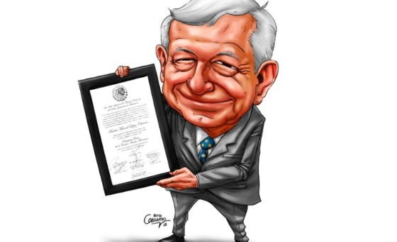 Resultado de imagen para Caricaturas de AndrÃ©s Manuel LÃ³pez Obrador