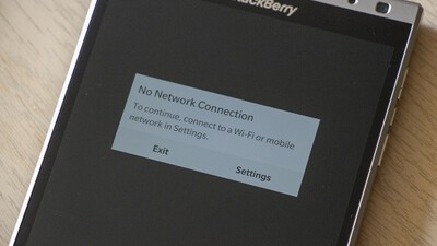 How to fix BlackBerry World 'No Network Connection' errors