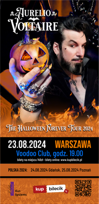 Aurelio Voltaire in Warsaw, POLAND  at Voodoo Club